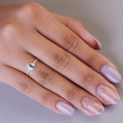 Anel de Prata com Topázio - 67855