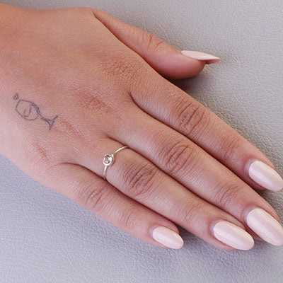 Anel de Prata com Citrino - 67878