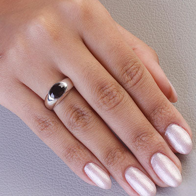 Anel de Prata com Ágata - 67907