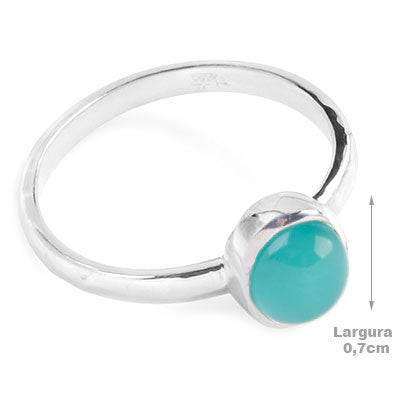 Anel de Prata com Crisopázio - 67953