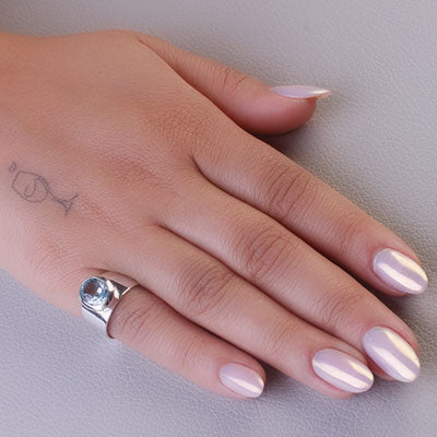 Anel de Prata com Topázio - 67985