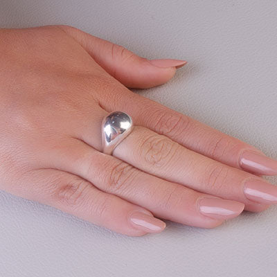 Anel de Prata Liso - 68016