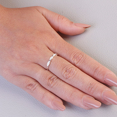 Anel de Prata com Zircônia - 68020