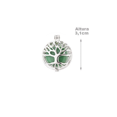 Pingente de Prata Árvore - 68047