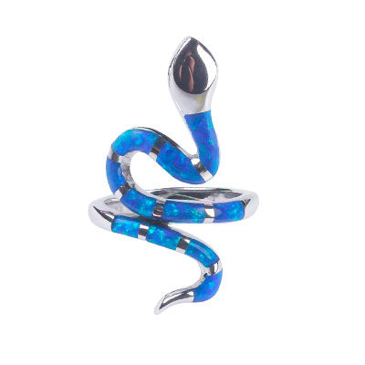 Anel de Prata Serpente/Cobra - 68108