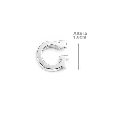Pingentes de Prata Letras - 68177