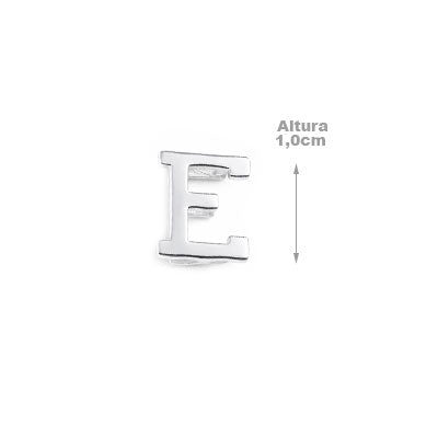 Pingentes de Prata Letras - 68177