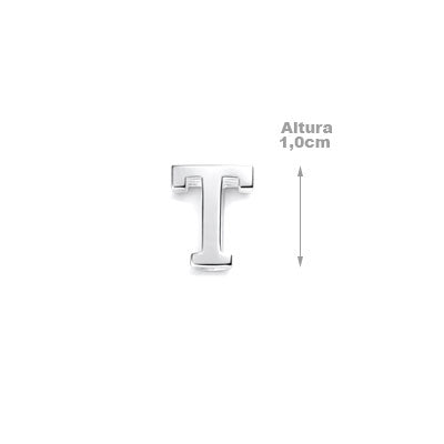Pingentes de Prata Letras - 68177