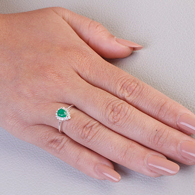 Anel de Prata com Pedras - 68204