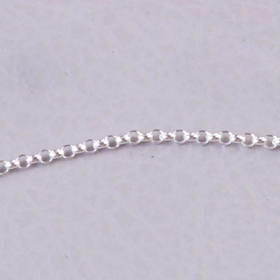 Tornozeleira de Prata em Elo - 68227