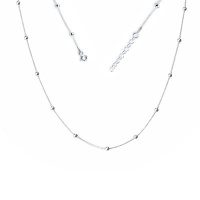 Gargantilha de Prata Bola - 68265