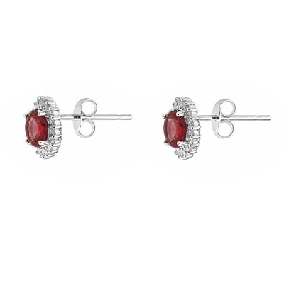 Brinco de Prata com Zircônias - 68306