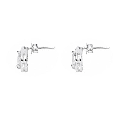 Brinco de Prata com Zircônia - 68381