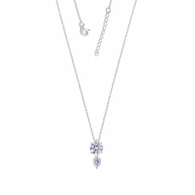Gargantilha de Prata com Zircônia - 68416