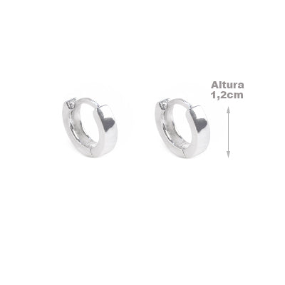Argola de Prata Lisa - 68446