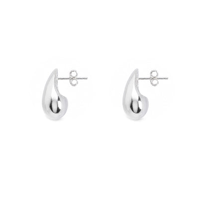 Brinco de Prata Liso - 68450