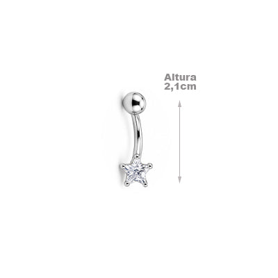 Piercing de Umbigo Estrela - 68520