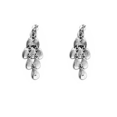 Brinco de Prata com Pedras - 68528