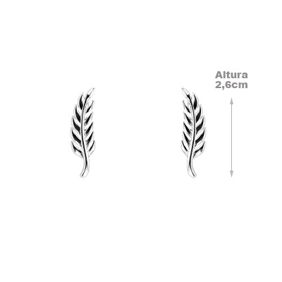 Brinco de Prata Contorno de Orelha (Ear Cuff) - 68610