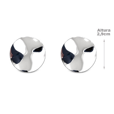 Brinco de Prata Liso - 68611