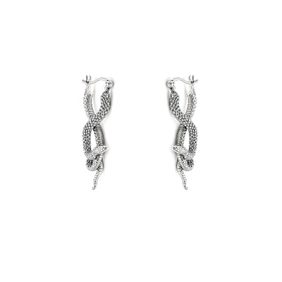 Argola de Prata Serpente - 68619