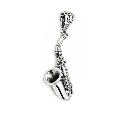 Pingente de Prata Saxofone - 68633