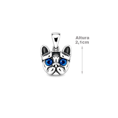 Pingente de Prata Cachorro - 68635