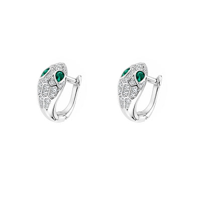 Argola de Prata Serpente - 68647