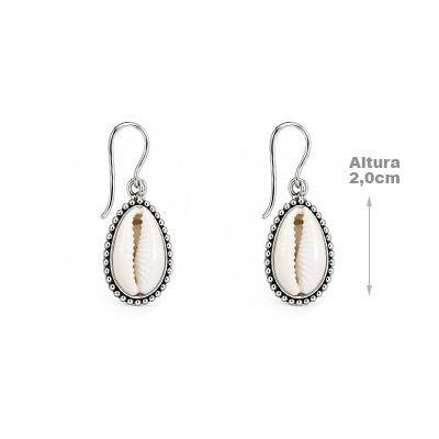 Brinco de Prata Búzio - 68657