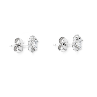 Brinco Prata com Zircônias - 68674