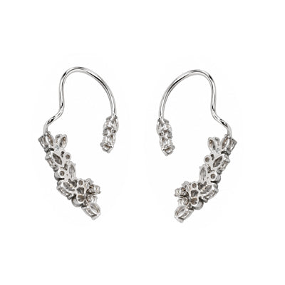 Brinco de Prata Contorno de Orelha (Ear Cuff) - 68717