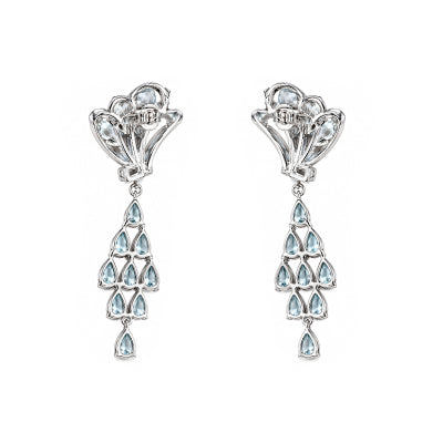 Brinco de Prata com Pedras - 68720