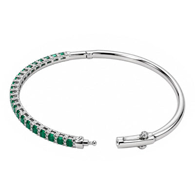 Bracelete de Prata com Zircônia - 68788