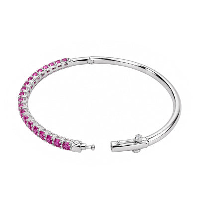 Bracelete de Prata com Zircônia - 68822
