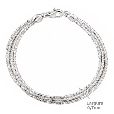 Pulseira de Prata Trabalhada - 68918