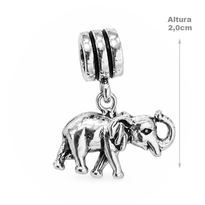 Berloque de Prata Elefante - 68933