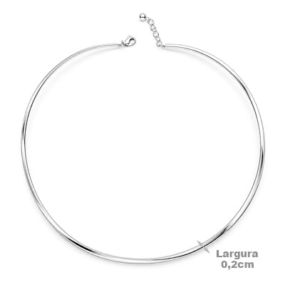 Gargantilha Aro de Prata - 69034