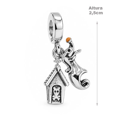 Berloque de Prata Cachorro - 69102