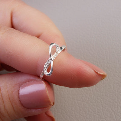 Anel de Prata Laço - 69416