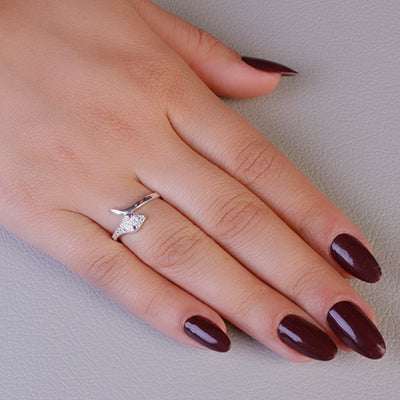 Anel de Prata Serpente/Cobra - 69420