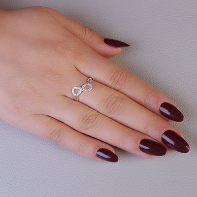 Anel de Prata Infinito - 69425