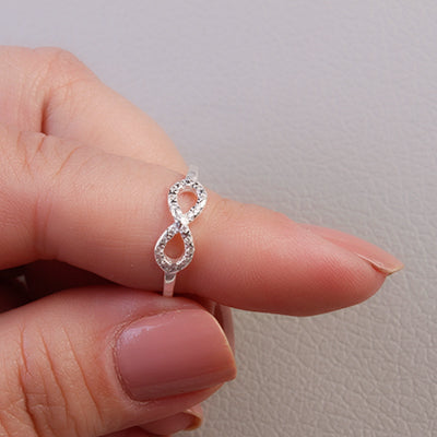 Anel de Prata Infinito - 69427