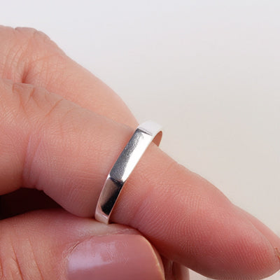 Anel de Prata Liso - 69429