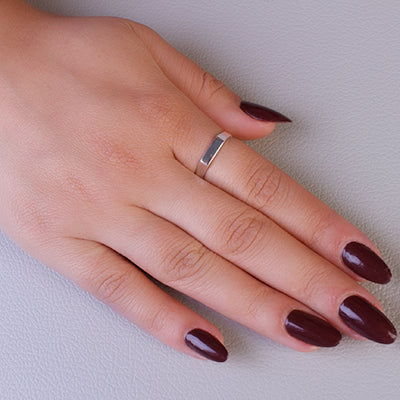 Anel de Prata Liso - 69429