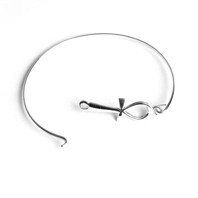 Bracelete de Prata Liso - 55232
