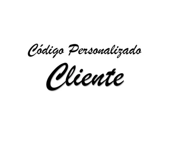 Código Gerado Cliente Mariuza - 64548
