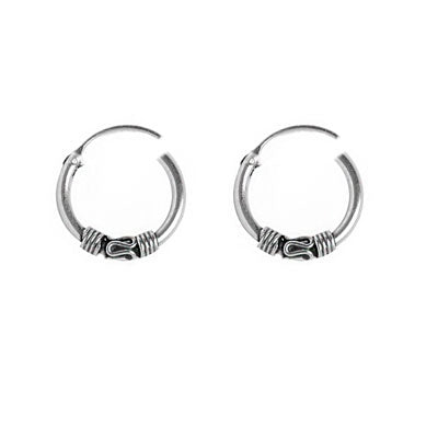 Argola de Prata Bali - 54602 - soprata