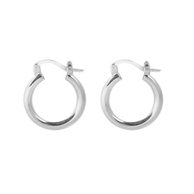 Argola de Prata Lisa - 56776