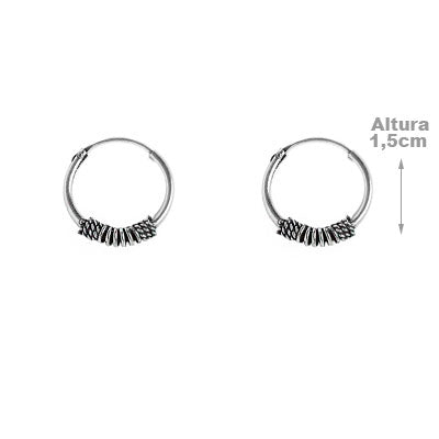 Argola de Prata Bali - 54597 - soprata