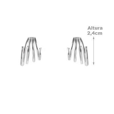 Argola de Prata Lisa